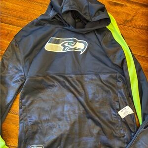 NFL Seattle Seahawks Blue‎ and Green Jacket youth size XL